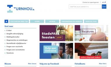 Schermafbeelding van turnhout.be