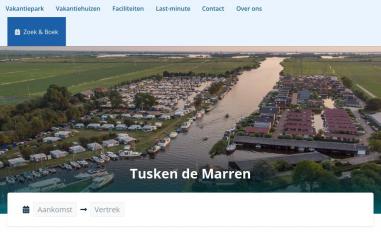 Schermafbeelding van tuskendemarren.nl