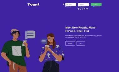 Schermafbeelding van tveni.com