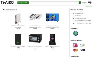 Schermafbeelding van twaiko.eu