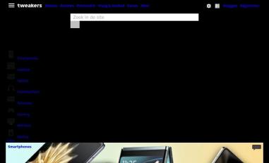 Schermafbeelding van tweakers.net