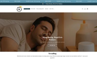 Schermafbeelding van twenty4sevensleep.com