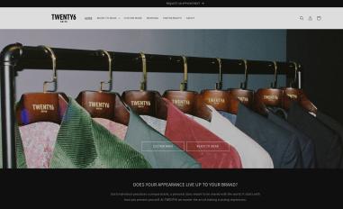Schermafbeelding van twenty6suits.com