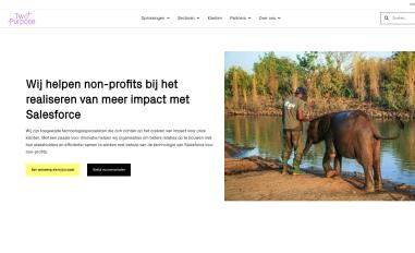 Schermafbeelding van twopurpose.com