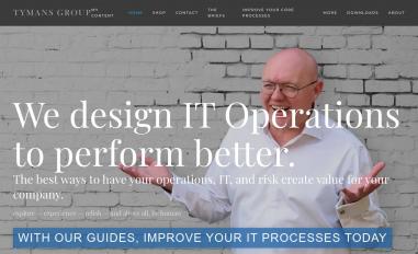 Schermafbeelding van tymansgroup.com
