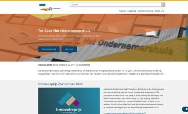 Schermafbeelding van tzho.nl