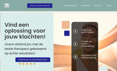 Schermafbeelding van u-care.online