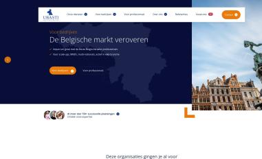 Schermafbeelding van ubasticonsultancy.nl