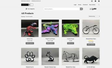 Schermafbeelding van uberprints3d.com