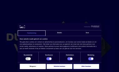 Schermafbeelding van ubo.agency