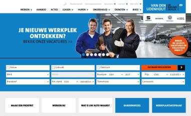 Schermafbeelding van udenhout.nl