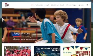 Schermafbeelding van ufofrisbee.nl