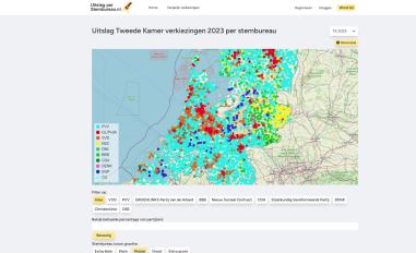 Schermafbeelding van uitslagperstembureau.nl