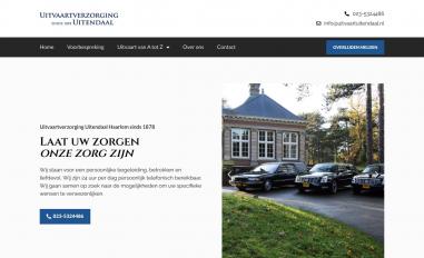 Schermafbeelding van uitvaartuitendaal.nl
