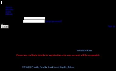 Schermafbeelding van uksmm.com