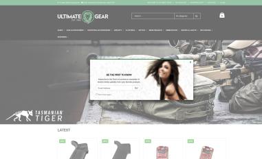 Schermafbeelding van ultimate-gear.be