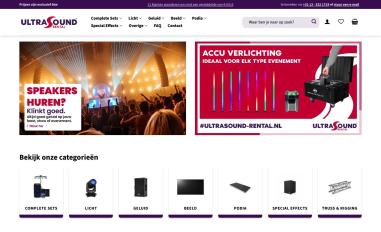 Schermafbeelding van ultrasound-rental.nl