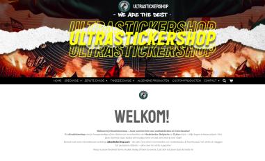 Schermafbeelding van ultrastickershop.nl