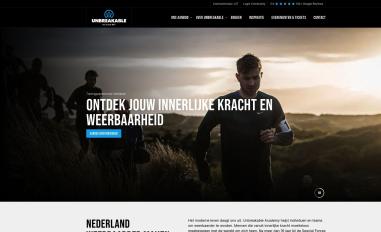 Schermafbeelding van unbreakable.academy