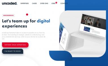 Schermafbeelding van uncoded.be
