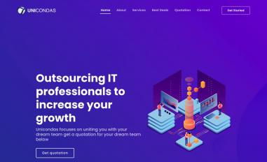 Schermafbeelding van unicondas.com