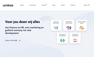 Schermafbeelding van unikoo.be