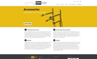 Schermafbeelding van unoliner.com