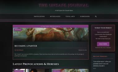 Schermafbeelding van unsafejournal.com
