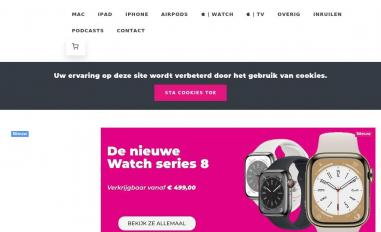 Schermafbeelding van upgreatest.nl