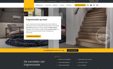 Schermafbeelding van upstairs.nl