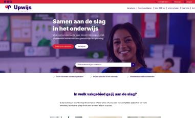 Schermafbeelding van upwijs.nl