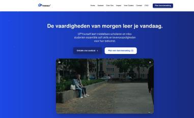 Schermafbeelding van upyourself.nl