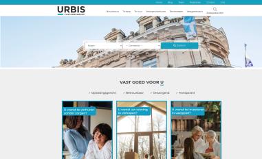 Schermafbeelding van urbis.be