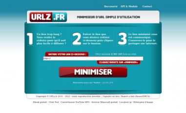 Schermafbeelding van urlz.fr