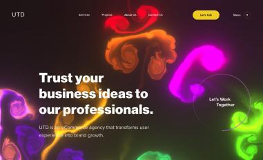 Schermafbeelding van utdweb.team