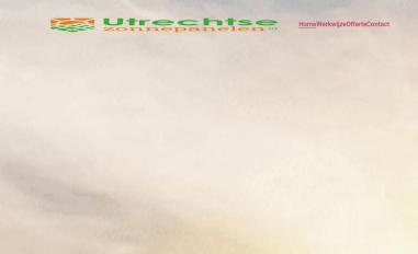 Schermafbeelding van utrechtsezonnepanelen.nl