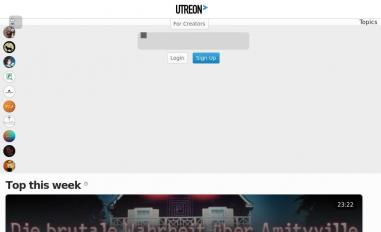 Schermafbeelding van utreon.com