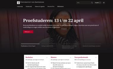 Schermafbeelding van uva.nl