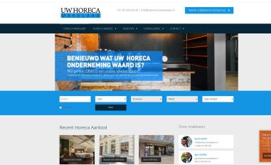 Schermafbeelding van uwhorecamakelaar.nl