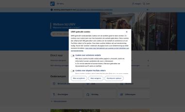 Schermafbeelding van uwv.nl
