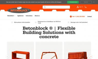 Schermafbeelding van v2.betonblock.com
