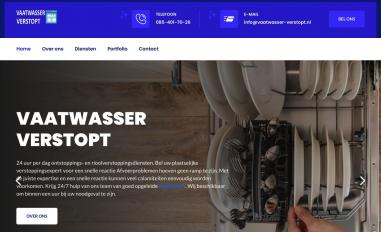 Schermafbeelding van vaatwasser-verstopt.nl