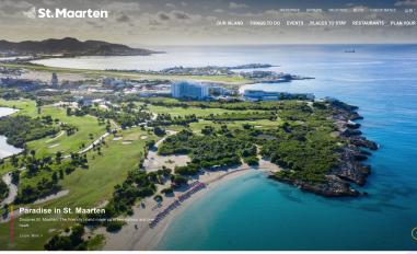Schermafbeelding van vacationstmaarten.com