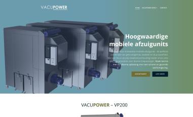 Schermafbeelding van vacupower.nl