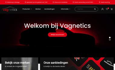 Schermafbeelding van vagnetics.nl