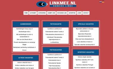 Schermafbeelding van vakantie.linkmee.nl