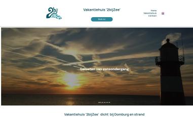 Schermafbeelding van vakantiehuis2bijzee.nl
