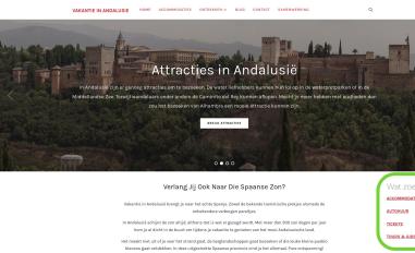 Schermafbeelding van vakantieinandalusie.nl