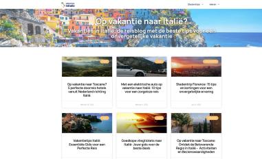 Schermafbeelding van vakantiesinitalie.nl