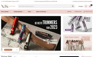 Schermafbeelding van vakkappers.nl